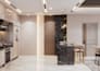design kitchen interior in 3d and render